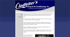 Desktop Screenshot of clodfeltersheatingandair.com